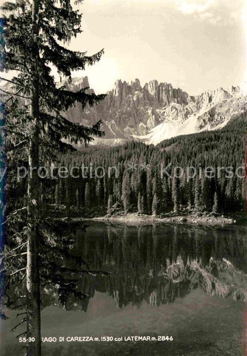 Latemar Lago di Carezza Karersee