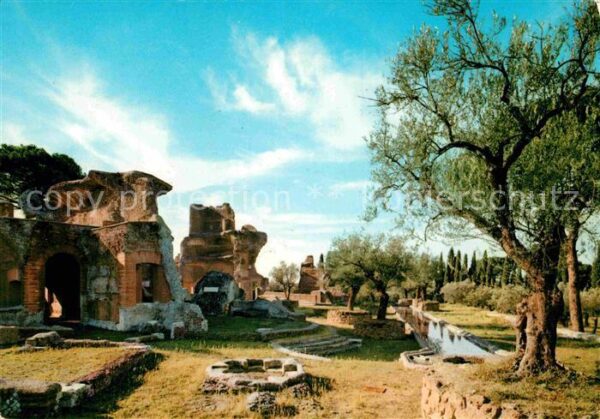 Rom Roma Villa Adriana Ruinen der Bibliothek