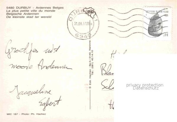 Durbuy Fliegeraufnahme Ardennes Belges – Bild 2