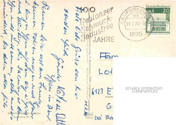 Kaufbeuren Fliegeraufnahme – Bild 2