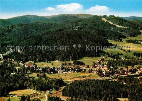 Hinterzarten Fliegeraufnahme