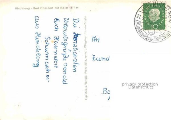 Hindelang Bad Oberdorf mit Iseler – Bild 2