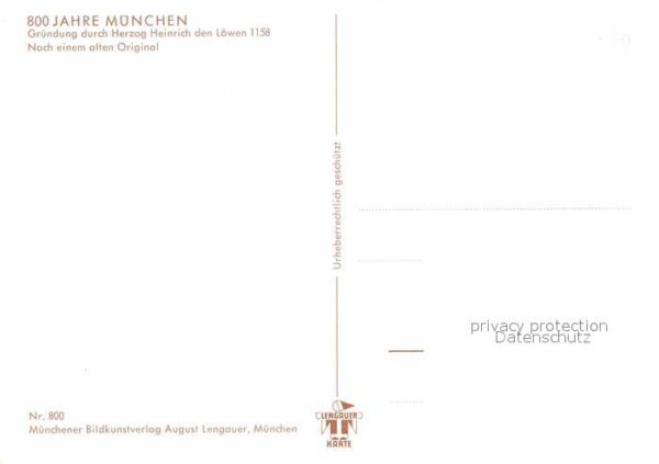 Muenchen Gründung Münchens durch Herzog Heinrich – Bild 2