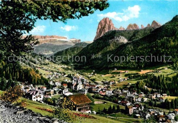 Val Gardena Ortisei Gruppo Sella Sassolungo
