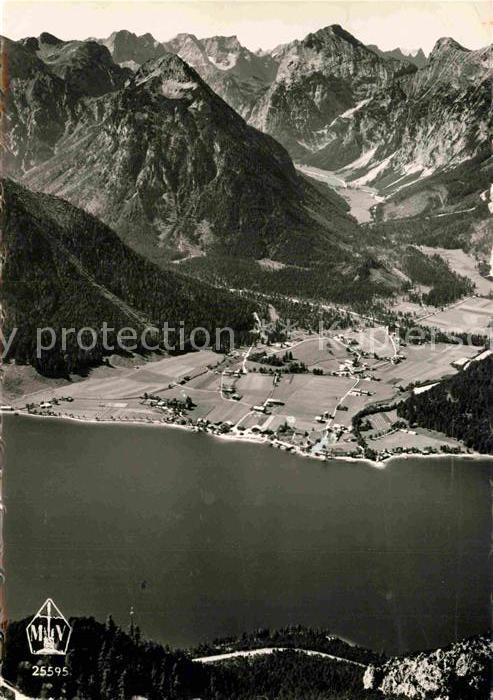 Pertisau Achensee Fliegeraufnahme Falzthurntal und Karwen