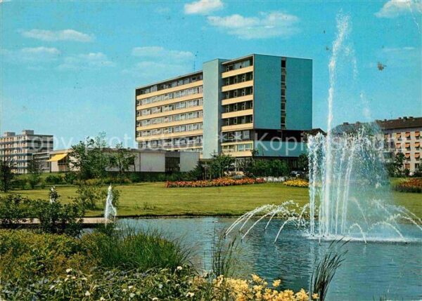 Bad Nauheim Kuranlage mit Spreesanatorium