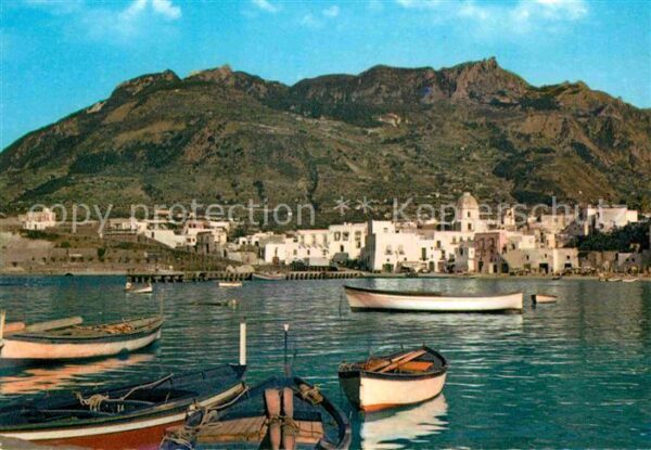 Ischia Forio Monte Epomeo visto dal mare