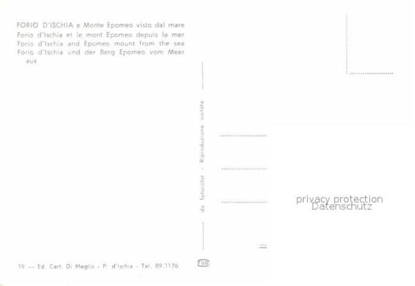 Ischia Forio Monte Epomeo visto dal mare – Bild 2