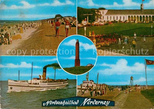 Norderney Nordseebad Strnad Schiffsanlegestelle