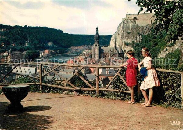 Dinant Wallonie Belvedere des jardins de Mont Fat