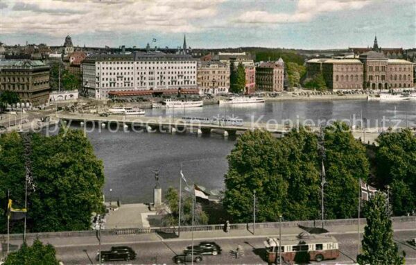 Stockholm View on Norrström Grand Hotel National
