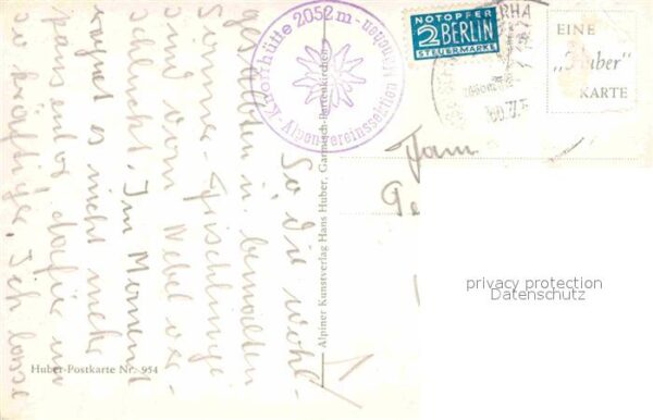 Garmisch-Partenkirchen Knorrhütte am Zugspitzplatt Berghaus We – Bild 2