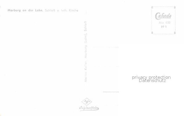 Marburg Lahn Schloss und luth Kirche – Bild 2