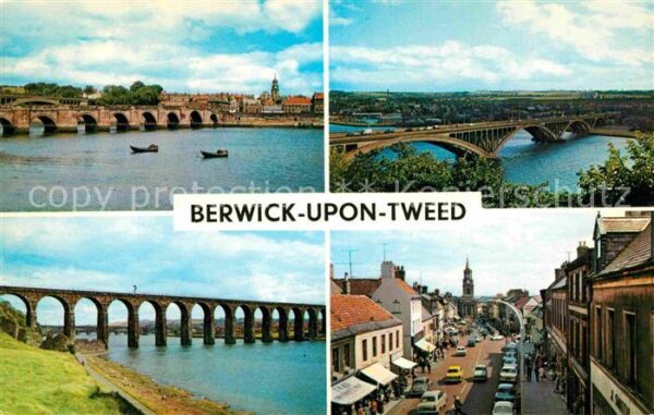 Berwick-upon-Tweed Old Bridge Royal Tweed Bridge Royal Bor