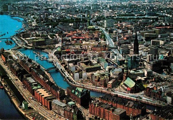 Hamburg Fliegeraufnahme