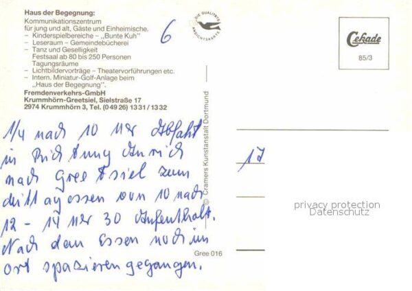 Greetsiel Haus der Begegnung Kommunikationszentru – Bild 2