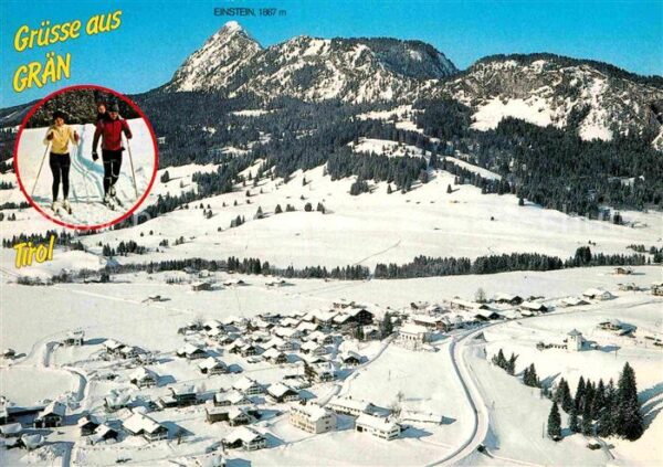 Graen Tirol Erholungsort im Tannheimertal Winterpan