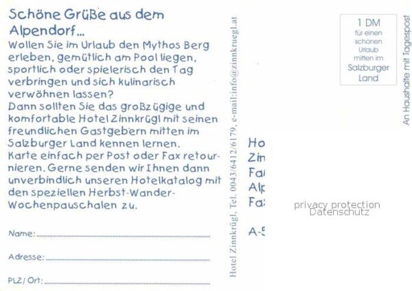 Sankt Johann Pongau Hotel Zinnkrügl – Bild 2