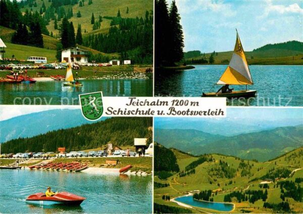 Teichalm  Schischule Bootsverleih Teichalmsee Nat