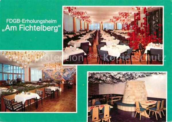 Oberwiesenthal Erzgebirge FDGB Erholungsheim Am Fichtelberg Resta