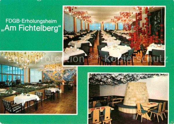 Oberwiesenthal Erzgebirge FDGB Erholungsheim Am Fichtelberg Resta