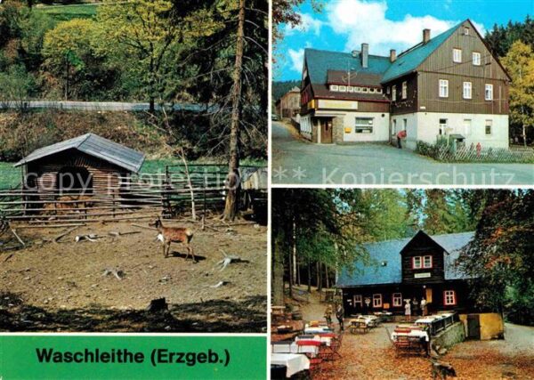 Waschleithe Tierpark Gaststätte Osterlamm Köhlerhüt