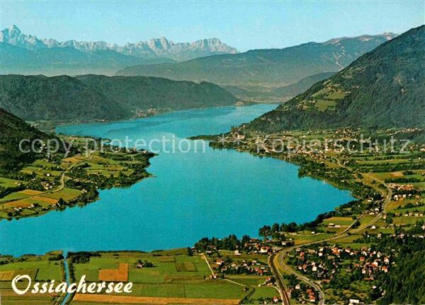 Ossiachersee Julische Alpen Orte Steindorf Stiegl Bo