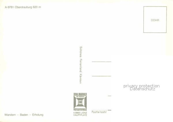 Oberdrauburg Kaernten Kirchplatz Pfarrkirche St Oswald Ruine – Bild 2