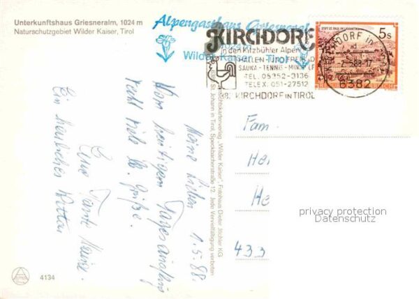 Kirchdorf Tirol Griesner Alm Unterkunftshaus Naturschut – Bild 2
