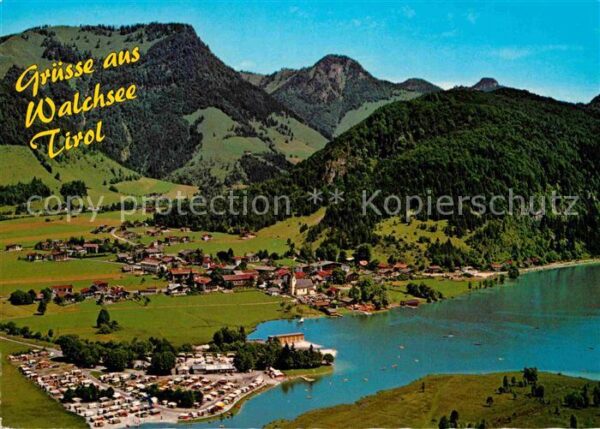 Walchsee Tirol Sommer und Wintererholungsort Fliegerau