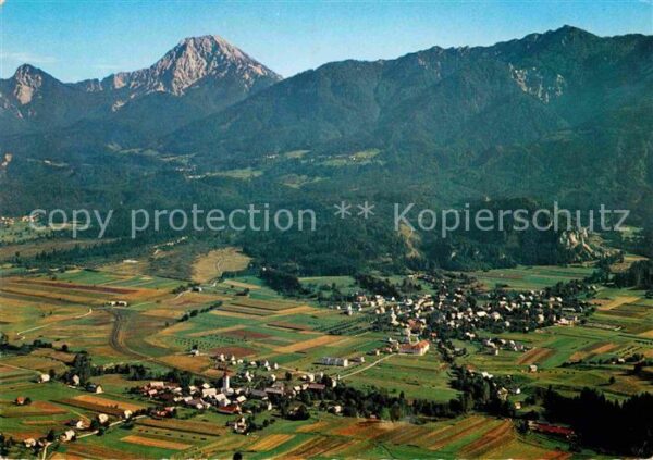 Mallestig und St Stefan Alpenpanorama Fliegeraufn