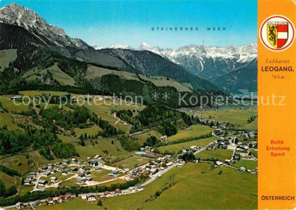 Leogang Höhenluftkurort zwischen Leoganger Stei