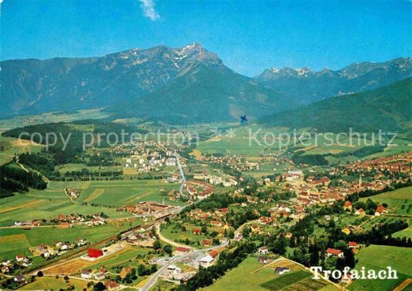 Trofaiach Alpenpanorama Fliegeraufnahme