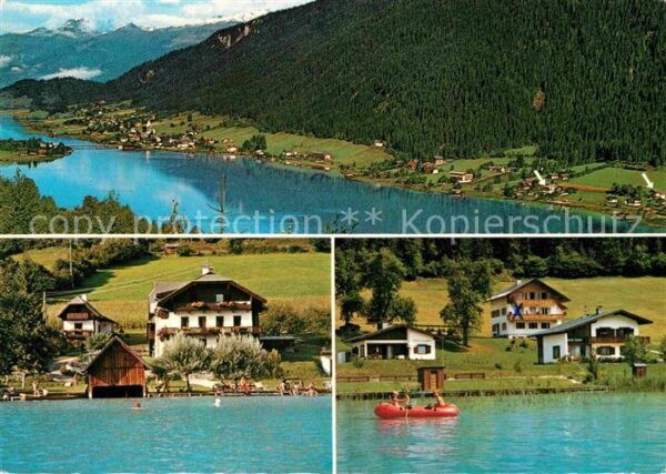 Techendorf Weissensee Obergasserhof Pension Bergblick Alpenpa
