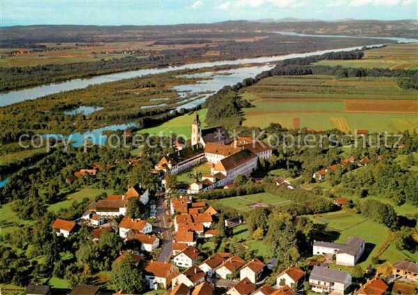 Reichersberg Inn Augustiner Chorherrenstift Fliegeraufna