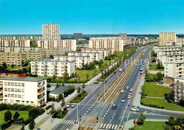 Bremen Neue Vahr Wohnblocks Hochhäuser