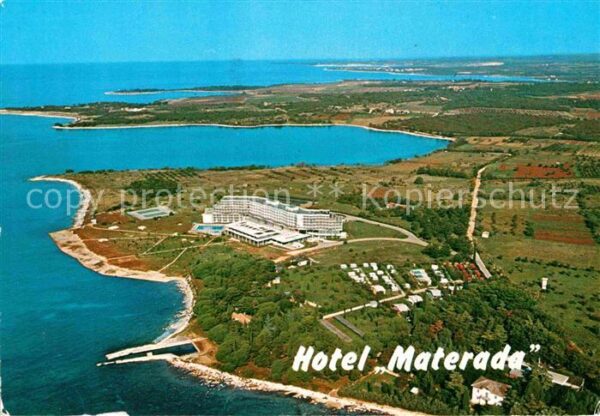 Porec Plava Laguna Hotel Materada Fliegeraufn
