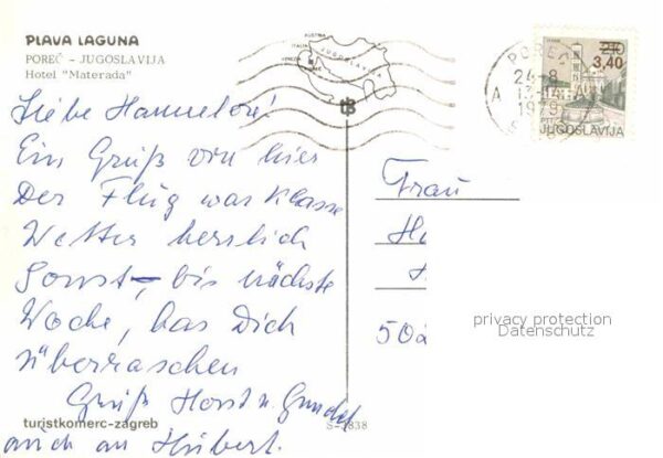 Porec Plava Laguna Hotel Materada Fliegeraufn – Bild 2