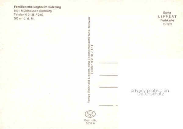 Sulzbuerg Familienerholungsheim – Bild 2