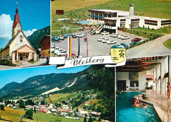 Bleiberg Pfarrkirche Thermalbad Hallenbad Panora