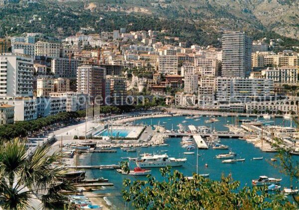 Monaco Port et Piscine Olympique de la Princip