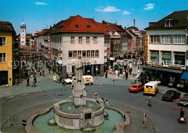 Darmstadt Ludwigsplatz Brunnen