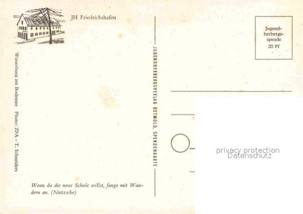 Friedrichshafen Bodensee Ansicht vom See aus – Bild 2