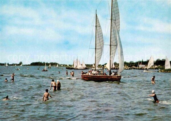Duemmersee Diepholz Badestrand Segeln