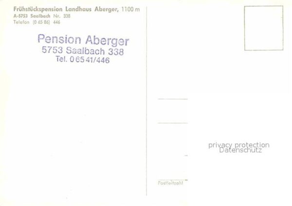 Saalbach-Hinterglemm Frühstückspension Landhaus Aberger Alpe – Bild 2