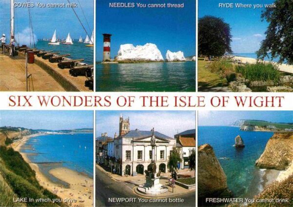 Isle of Wight UK Six Wonders of the Island