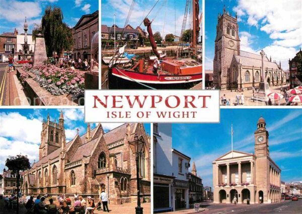 Newport Isle of Wight Monument Harbour Church Building