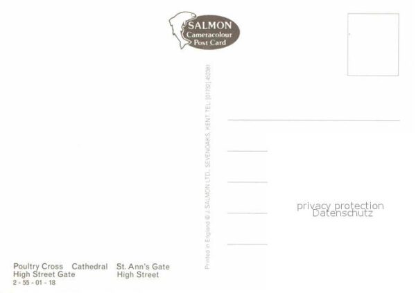 Salisbury Wiltshire Poultry Cross Cathedral St Anns Gate Hi – Bild 2