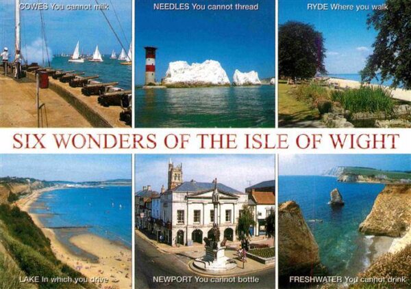 Isle of Wight UK Six Wonders of the Island