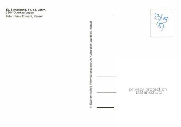 Oberkaufungen Ev Stiftskirche 11. - 13. Jhdt. – Bild 2